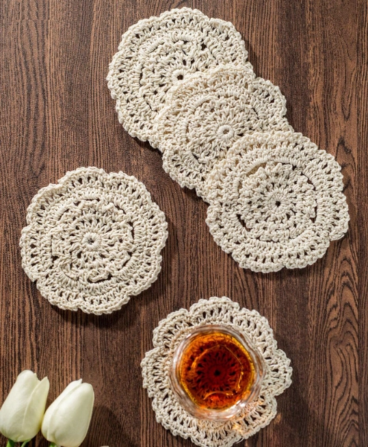 Crochet Lace Coaster