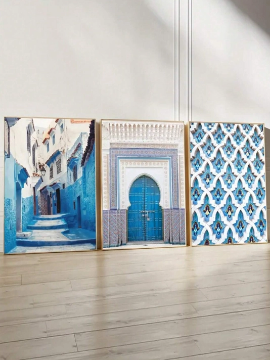 Elegant Moroccan Door Canvas Prints